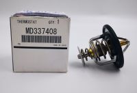 วาล์วน้ำแท้ พร้อมโอริงวาล์วน้ำ THERMOSTAT MITSUBISHI TRITON ,PAJERO SPORT 2.4 เครื่องเบนซิน (4G63, 4G93), LANCER , CK2 CK4 CK5 ปี 1996-1999 (4G18) ULTIMA(V6) E54 ขนาด 56MM 82องศา แท้รหัส MD337408