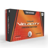 Tour Velocity Distance Golf Balls, 15-Ball Pack, White