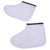 【CW】 1 Pair Paraffin Wax Protection Foot Mask Gloves Feet Skin Moisturizing Sleeve Whitening Exfoliating Beauty Socks