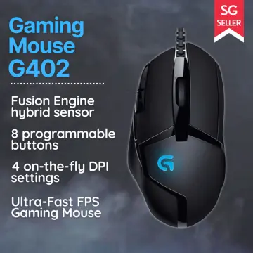 Best FPS Gaming Mouse? Logitech G402 Hyperion Fury Review 