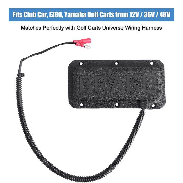 Universal Golf Cart Brake Light Switch Brake Pad Switch Pedal for Club