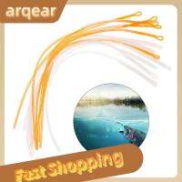 ARQEAR529453 10ชิ้น/เซ็ตสายเอ็นตกปลาแบบถักสำหรับเล่นกลางแจ้งมีความแข็งแรงสูงใช้งานได้จริงมีน้ำหนักเป็นข้อต่อแบบห่วงนำแบบลอยได้