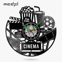 Hot sell MCDFL Vinyl Disks Clock Wall Designer Home Decor Loft Style Living Room Decoration Watch Art Comfort Interior for Apartment Lamp