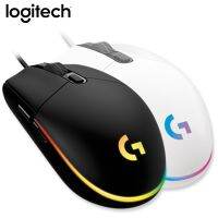 100% G102 Logitech เดิมโดยเฉพาะแบบมีสายเมาส์เล่นเกมส์ออปติคอลเมาส์สำหรับเล่นเกมส์สนับสนุนเดสก์ท็อป/แล็ปท็อป/Windows 10/8/7