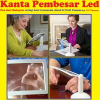 {ItalyNest shop}Kanta Pembesar Lampu Meja Led แฮนด์ฟรีโคมไฟตั้งโต๊ะอ่านหนังสือขาตั้งงานซ่อมแว่นขยายแบบมือถือ