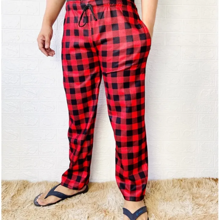 Mens Pranela Plaid Checkered Jogger Pajama Pants Lazada PH