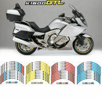 เทปล้อ17 "ขอบล้อสะท้อนสติกเกอร์รูปลอกสำหรับ BMW K1600 GTL 2011-2022อุปกรณ์เสริมมอเตอร์ไซค์