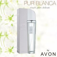 AVON Pur Blanca EAU DE TOILETTE เอวอน เพอร์บลังก้า มัสก์ โอ เดอ ทอยเล็ต 50 ml.