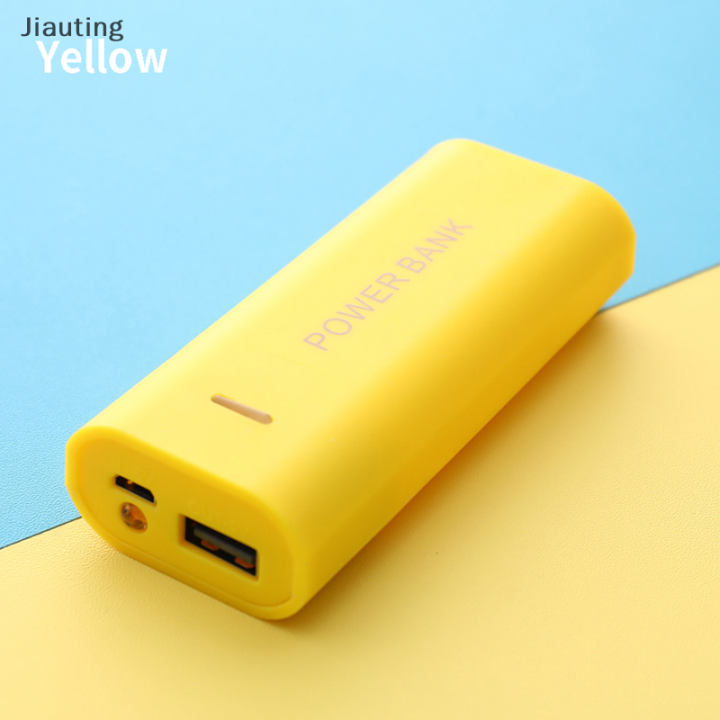 Jiauting 5V 5600mAh 2X 18650 USB Power Bank Battery Charger Case DIY