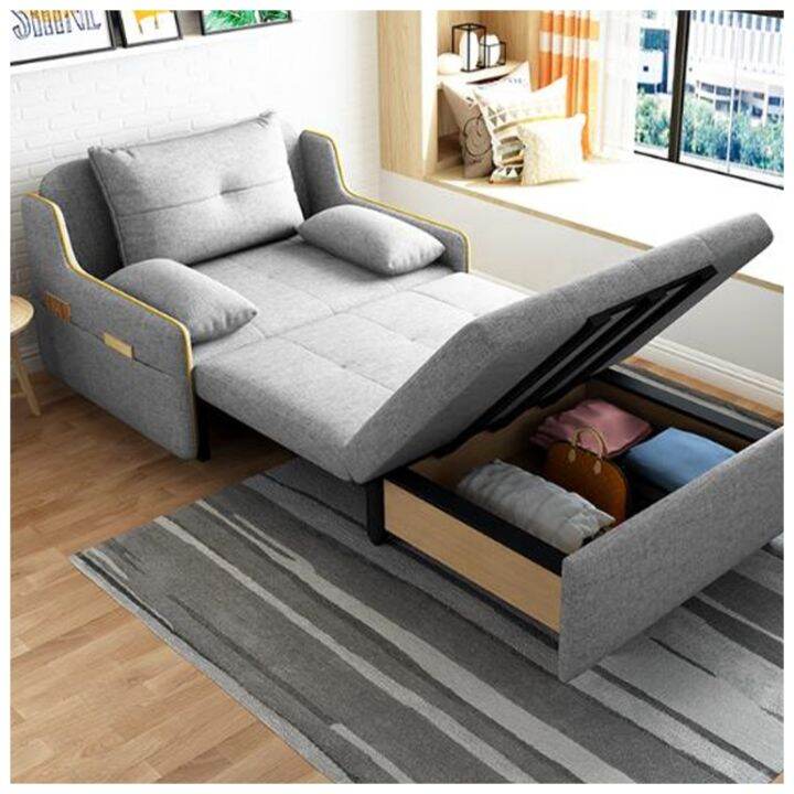 CX High Quality Pull Out Sofa Bed With Armchair Couch Convertible Sofa