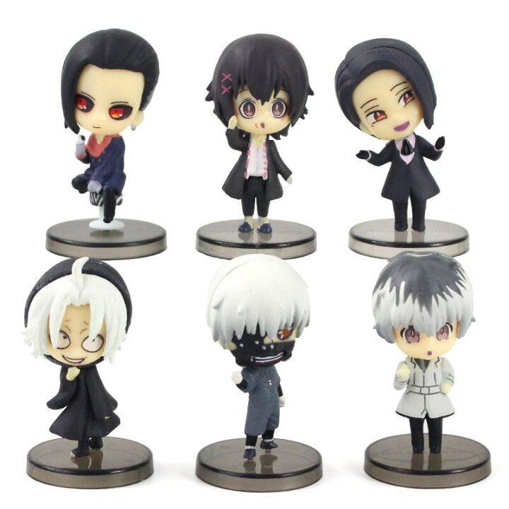 5-5cm-6ชิ้น-ล็อตอนิเมะโตเกียว-ghoul-คาเนกิเคน-takizawa-juuzou-uta-furuta-haise-sasaki-pvc-ตุ๊กตาขยับแขนขาได้ตุ๊กตาโมเดลของเล่น