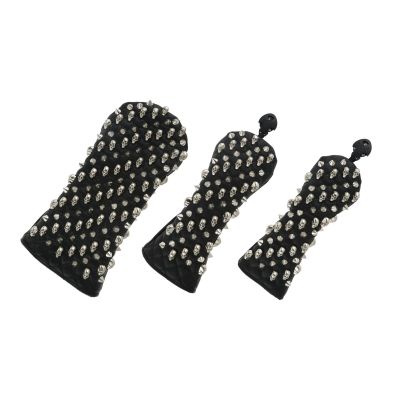 ❖﹍ 1pc Golf Headcover Rivet PU วัสดุ Golf Club Head Covers No.1 3/5 UT กันน้ำทนทานอุปกรณ์กอล์ฟ