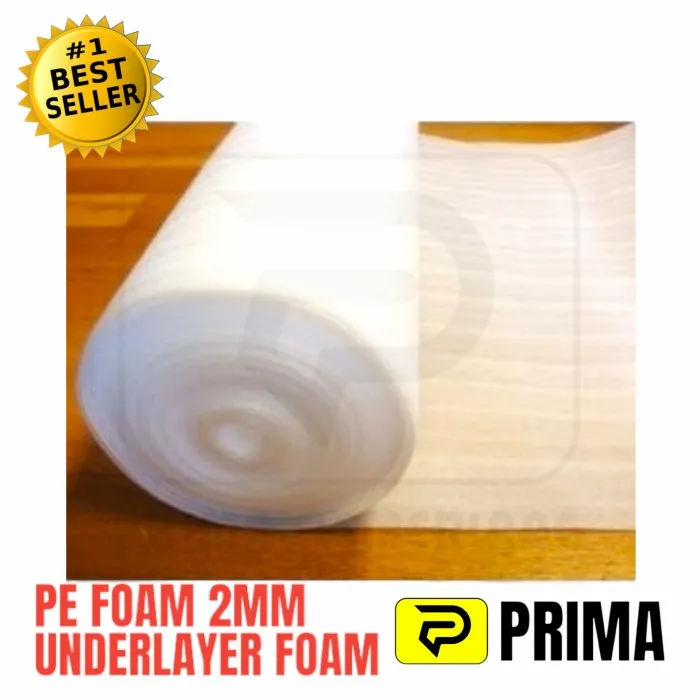 PE FOAM 2mm Meteran / UNDERLAYER 2mm / Lantai Vinyl & SPC Flooring