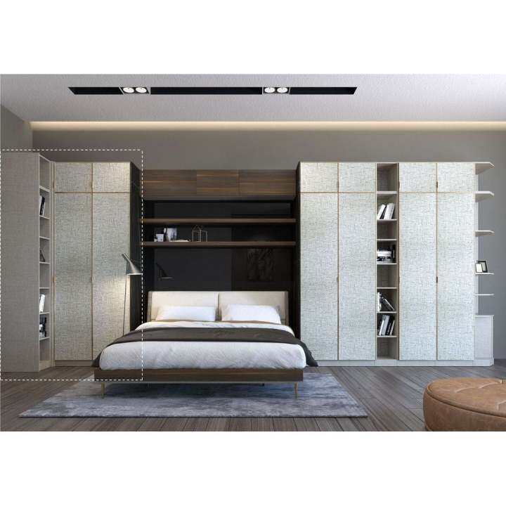 SB Design Square SB FURNITURE ตู้เสื้อผ้า รุ่น Wardrobe Plus สีขาว