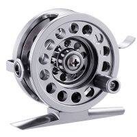 53g 5cm Winter Fly Fishing Reel All Metal Right Hand Ice Fishing Wheel Carp Fishing Accessories For Freshwater Saltwater