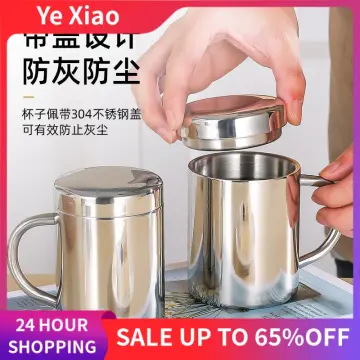 480Ml Kawaii Stitch 304 Stainless Steel Coffee Mug with Straw Cartoon Anime  Drinking Beer Milk Water