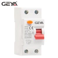 【☄New Arrival☄】 rstuth Geya Gyl8 Ac Type Rcd Elcb Rccb รางดินกระแสไฟตกค้างเบรกเกอร์25a 40a พร้อมใบรับรอง Ce Cb