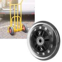 ABEC-7 608ZZ Bearing Trolley Caster Wheels 4in PU Casters For Small Carts/Doors/Furniture Hardware castor wheels