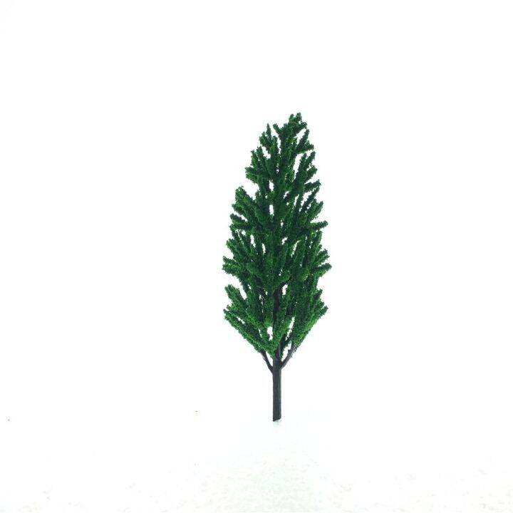 20PCS 10Cm Scale Plastic Miniature Model Trees For Building Trains