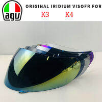 AGV K3 K4 1:1 รถจักรยานยนต์หมวกกันน็อคแบบเต็มหน้าสากล Visor เลนส์