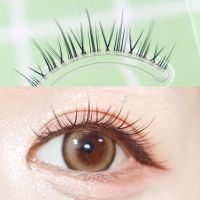 Shirina false eyelashes female natural simulation thick supernatural air fine paste hair stalk transparent stalk false eyelashes 729