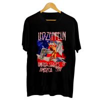 HGJ เสื้อยืดแขนสั้น พิมพ์ลายกราฟฟิค Led Zeppelin Ger Metal Core DNffcl10DGcfnp73 สไตล์คลาสสิก ไม่ซ้ําใคร สําหรับผู้ชาย