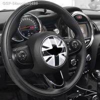 MINI JCW สติ๊กเกอร์ติดพวงมาลัยติดกลางติด Hiasan Interior F56 F55ขนาดเล็ก