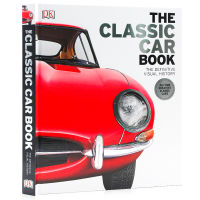 Stock DK classic car visual Illustrated Encyclopedia English original the classic car book automobile popular science guide Historical Atlas hardcover large open color illustrations DK encyclopedia series Giles Chapman