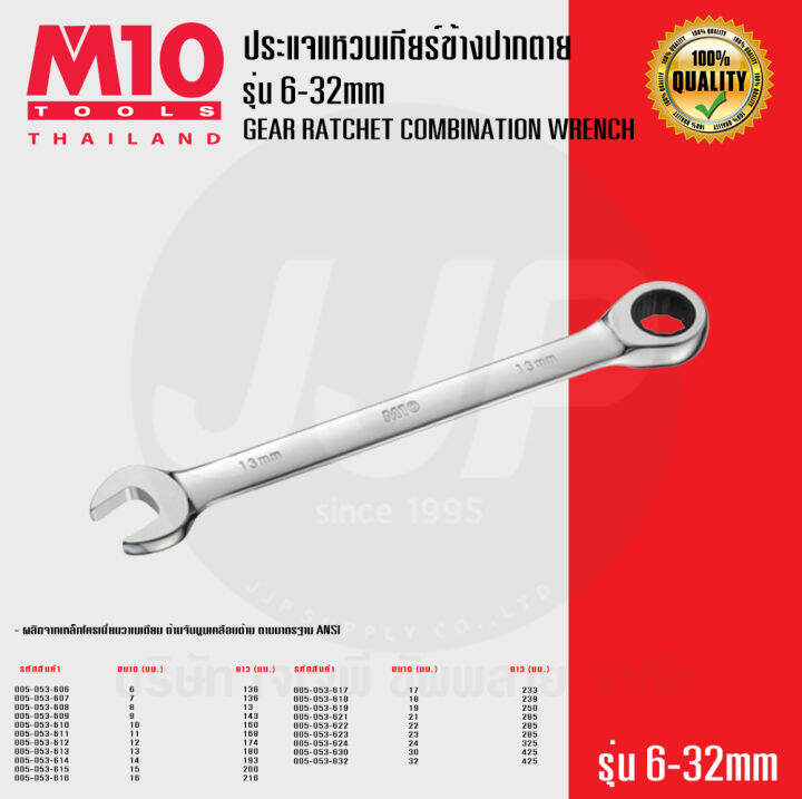 ประแจแหวนเกียร์ข้างปากตาย GEAR RATCHET COMBINATION WRENCH Lazada.co.th