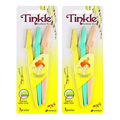 Tinkle Eyebrow Razor Pack of 6 Lazada