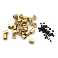 10 pcs Small/Large Copper Nut O ring Screw 2x3mm and 4x3mm For Epson UV Damper 1390 DX7 DX4 DX5 Ink Tube