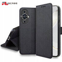 PlusCase สําหรับ Huawei Nova 11 / Nova 11 Pro กล่องกระเป๋าสตางค์พร้อมผู้ถือบัตร PU Leather Magnetic Clasp Stand Phone Cover