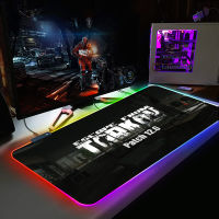 M Ousepad คอมพิวเตอร์ RGB หนีจาก Tarkov แผ่นรองเมาส์ขนาดใหญ่นักเล่นเกมเมาส์พรมบิ๊กแผ่นรองเมาส์คอมพิวเตอร์โต๊ะพีซีเสื่อเล่นที่มี Backlit