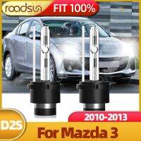 Roadsun 2PCS Super Vision 35W D2S Xenon Standard HID Lamps White Light Headlight For Mazda 3 2010 2011 2012 2013