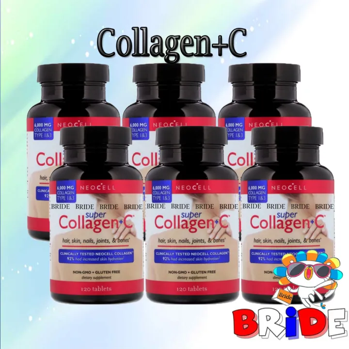 Set Of 6 Authentic Neocell Super Collagenc Type Iandiii 120 Tablets Bottle Lazada Ph 5784