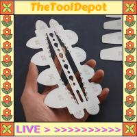 TheToolDepot Gazechimp เข็มขัดตำแหน่งเข็มขัดปลายเข็มขัดเครื่องมืองานหนังเครื่องมือตัดโลหะ