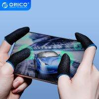 ORICO 4 pcs Gaming Finger Sleeve Phone Games Sweat-Proof Finger Gloves Thumbs Finger Cover Anti-slip Cot Sleeve for PUBG Mobile