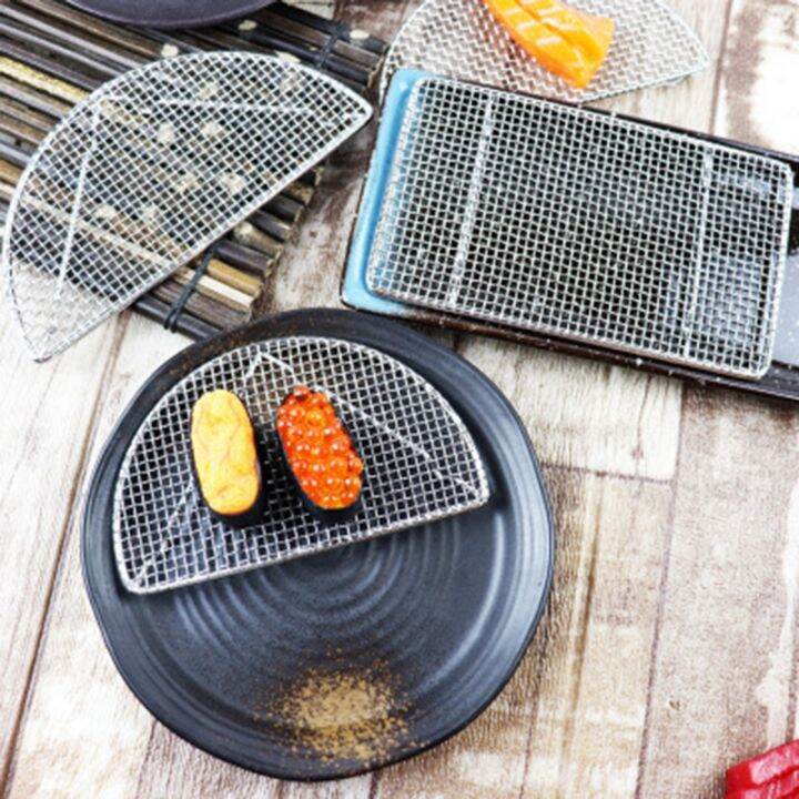 Fried Tempura Net Stainless Steel Grill Hamburger Fried Chicken Grease