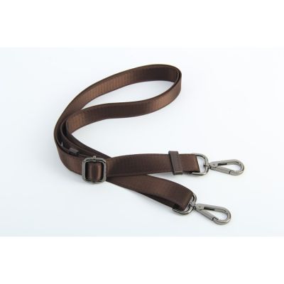2.5 cm brown black bag strap single-shoulder bag cloth belt adjustable 90-165 cm