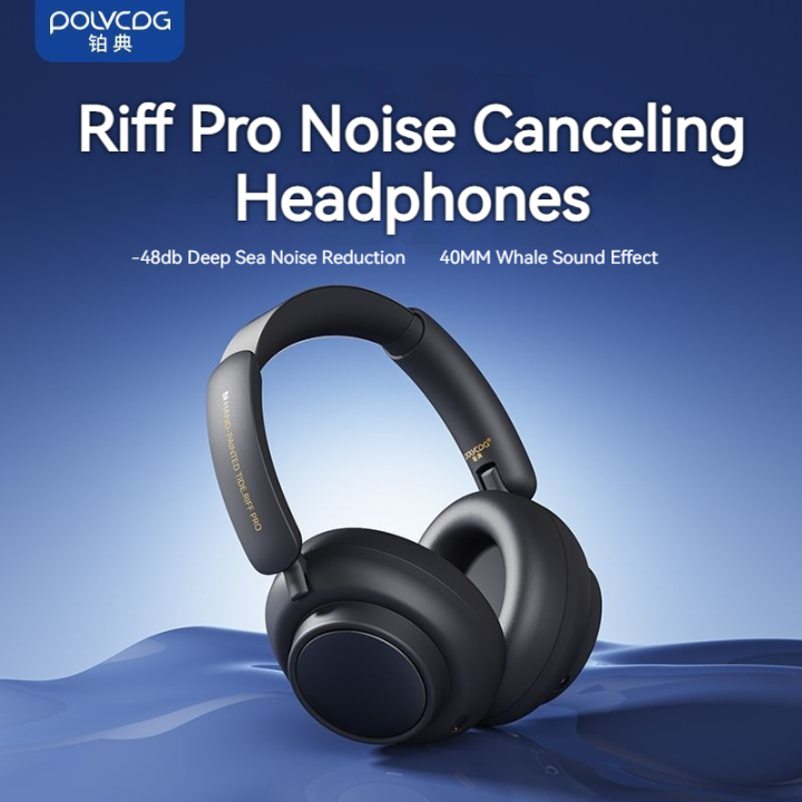 POLVCDG Riff Pro Wireless Headphones Bluetooth Earphones Bluetooth 5.3 ...