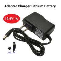 Adapter Charger Lithium Battery ที่ชาร์จแบตเตอรี่ลิเทียม 12.6 V 1A มีไฟ LED