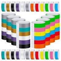 1200Pcs Waterproof Hand Bands Neon Wrist Bands for Events Concert Wristband Adhesive Wristband for Party Colours