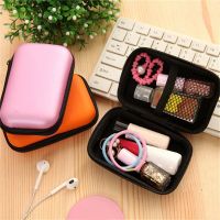 Mini Portable Earphone bag Coin Purse Headphone USB Cable Case Storage Box Wallet Carrying Pouch Bag Earphone Accessories Headphones Accessories