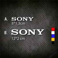 สติกเกอร์กล้อง Sony / โซนี่ 2 ขนาด งานไดคัทสะท้อนแสง3M