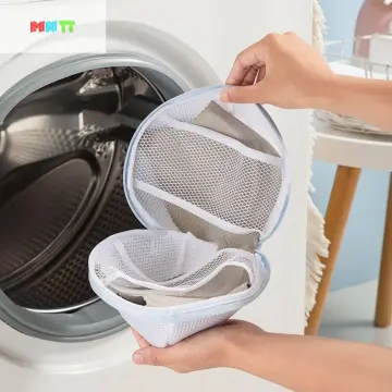 Thicken Polyester Underwear Laundry Bag Anti-deformation Bras Washing Bag  Zippered Mesh Washing Machine Dedicated Wash Bra Bags - AliExpress