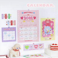 ปฏิทินติดผนัง ปี 2022 ? พร้อมของตกแต่ง Calendar Set Poster Card Sticker ปฏิทิน แพลนเนอร์ 2565 Plan Planner by mimisplan