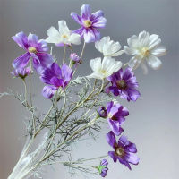 4 Fork Arrangement Branch Queen Cosmos Gesang Flower Fake Flower Silk Flower