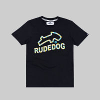 Rudedog เสื้อคอกลม  หญิง ชาย รุ่น Nutsu สีดำ