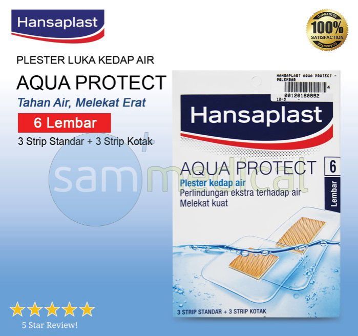 Hansaplast Aqua Protect atau Plester Kedap Air per 6lembar | Lazada ...