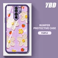 YBD【ด้วยเลนส์ฟิล์ม】เคสโทรศัพท์ Xiaomi Redmi Note 8 Pro โทรศัพท์กรณีซิลิโคนภาพวาดสีน้ำมันดอกไม้รูปแบบสาวสไตล์โทรศัพท์กรณี